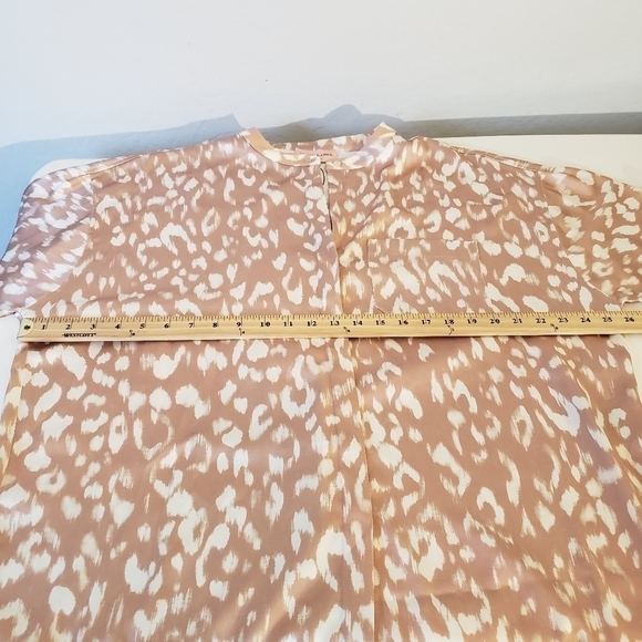 Black Label by Chico's Soft Satin Top long sleeve size XL NWT - Picture 12 of 14